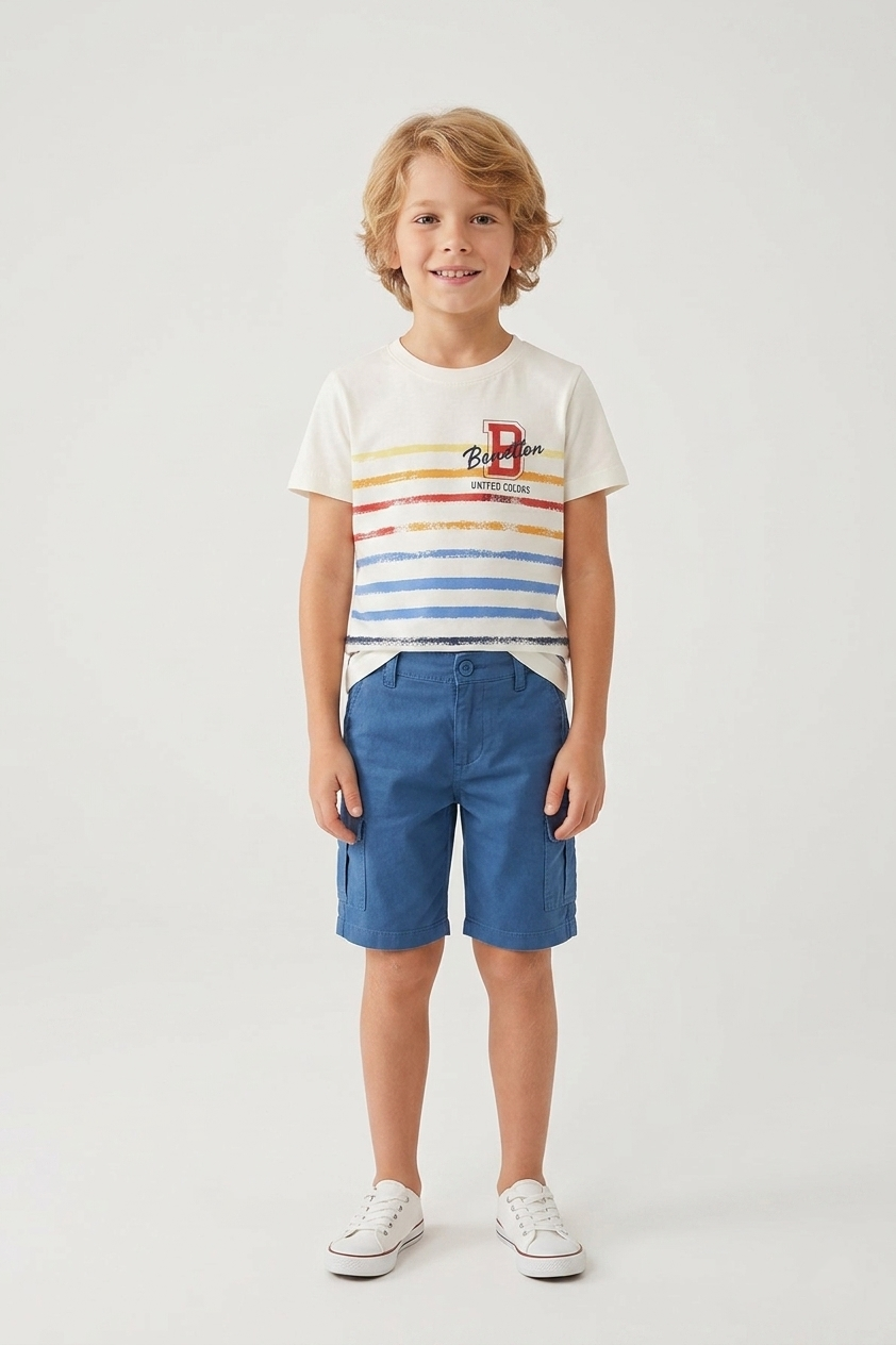 United Colors of Benetton Erkek Çocuk Tshirt 23974