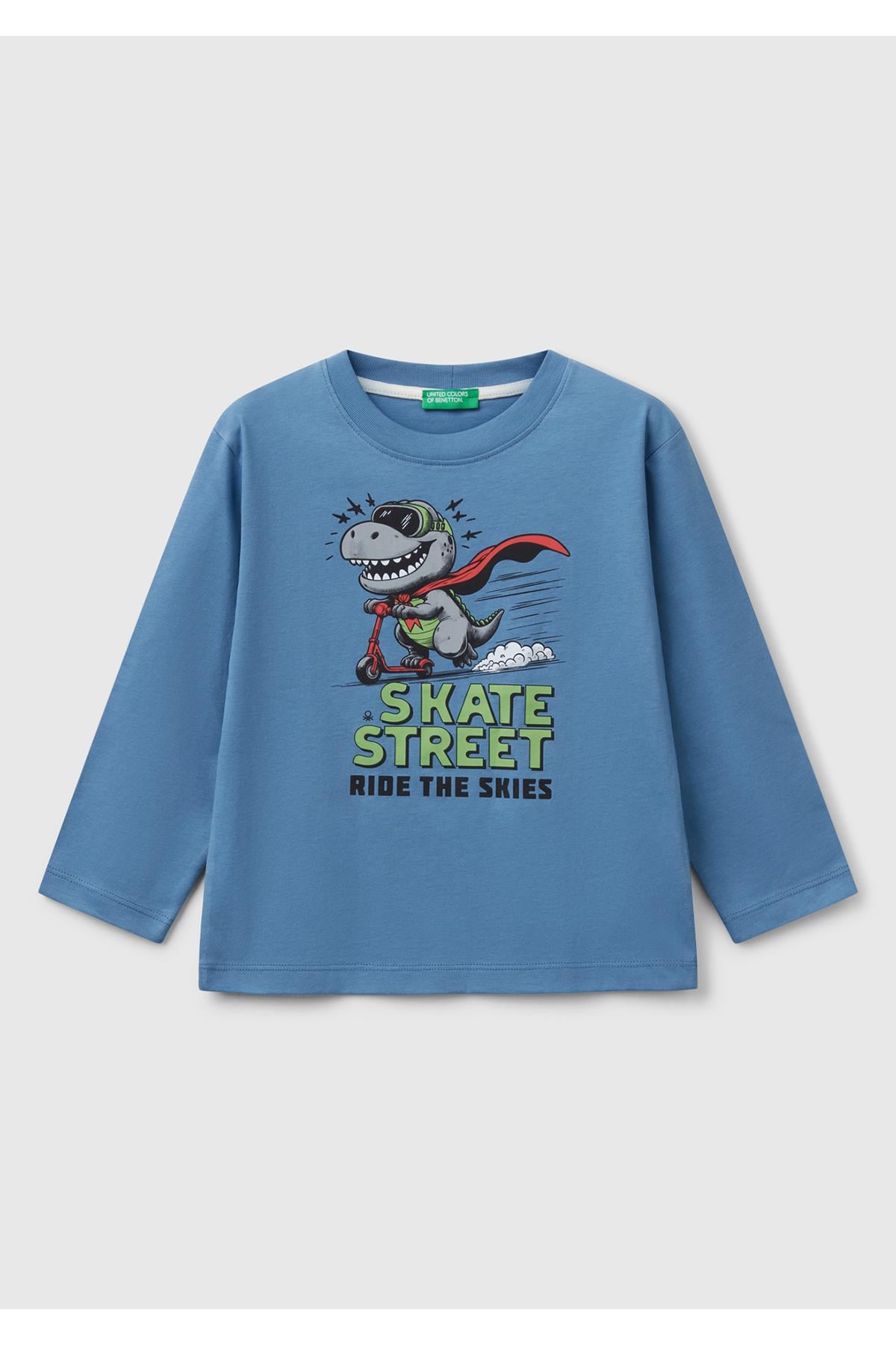 United Colors of Benetton Erkek Çocuk Tshirt 10I6 1/6 Yaş