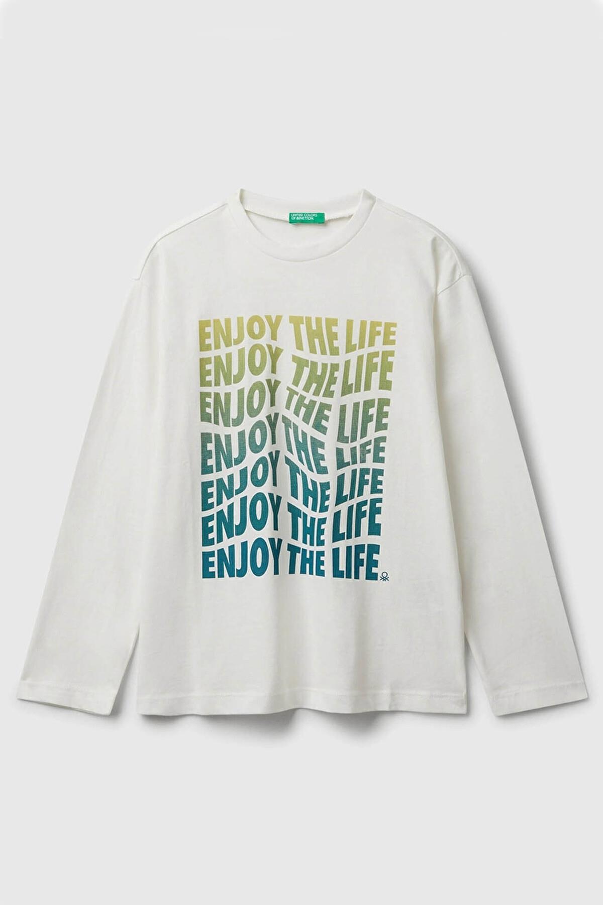 United Colors of Benetton Erkek Çocuk Tshirt 6/14 Yaş 10QQ