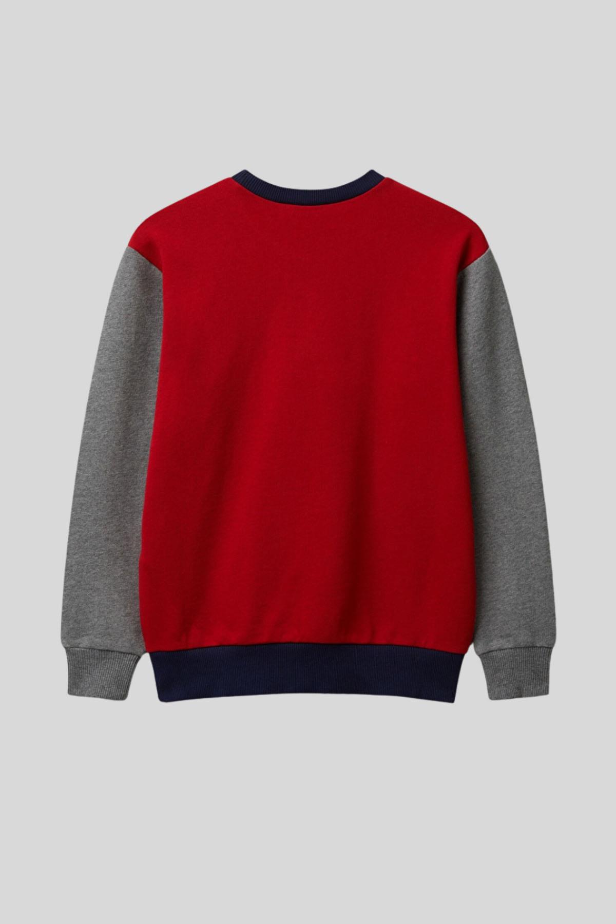 United Colors of Benetton Erkek Çocuk Sweatshirt 10PZ 6/14 Yaş