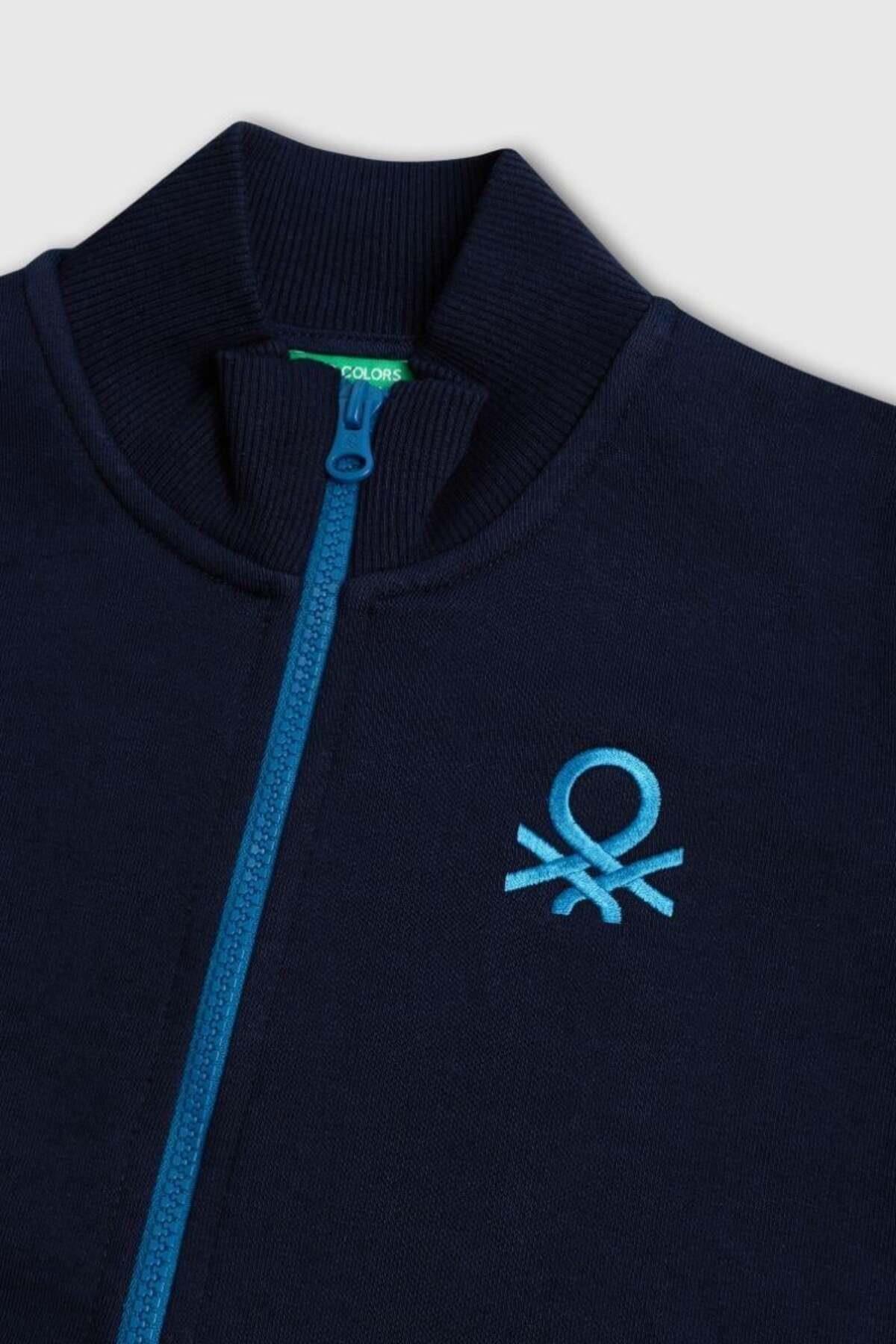 United Colors of Benetton Erkek Çocuk Sweatshirt 26071 4/14 Yaş