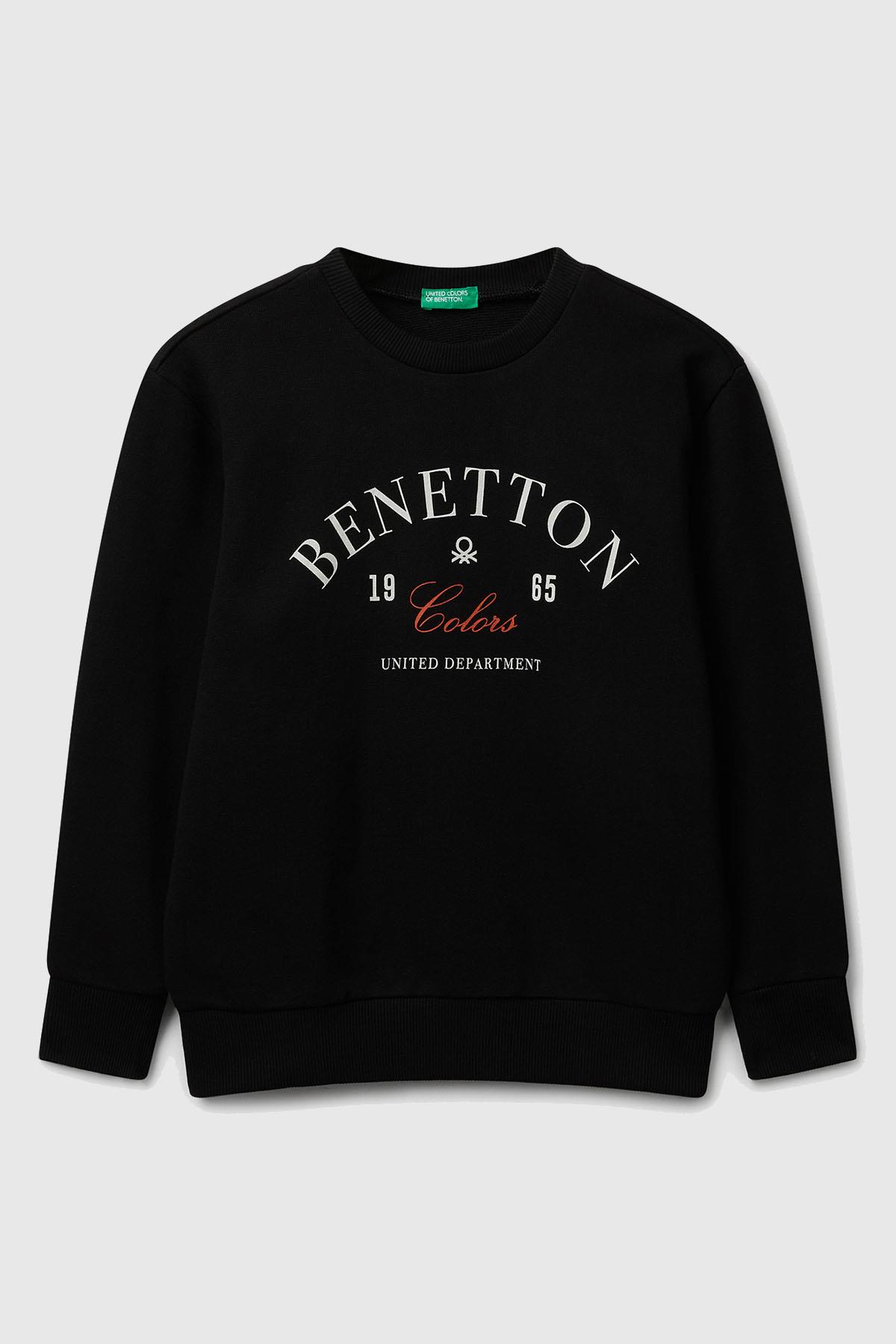 United Colors of Benetton Erkek Çocuk Sweatshirt 10PZ 6/14 Yaş