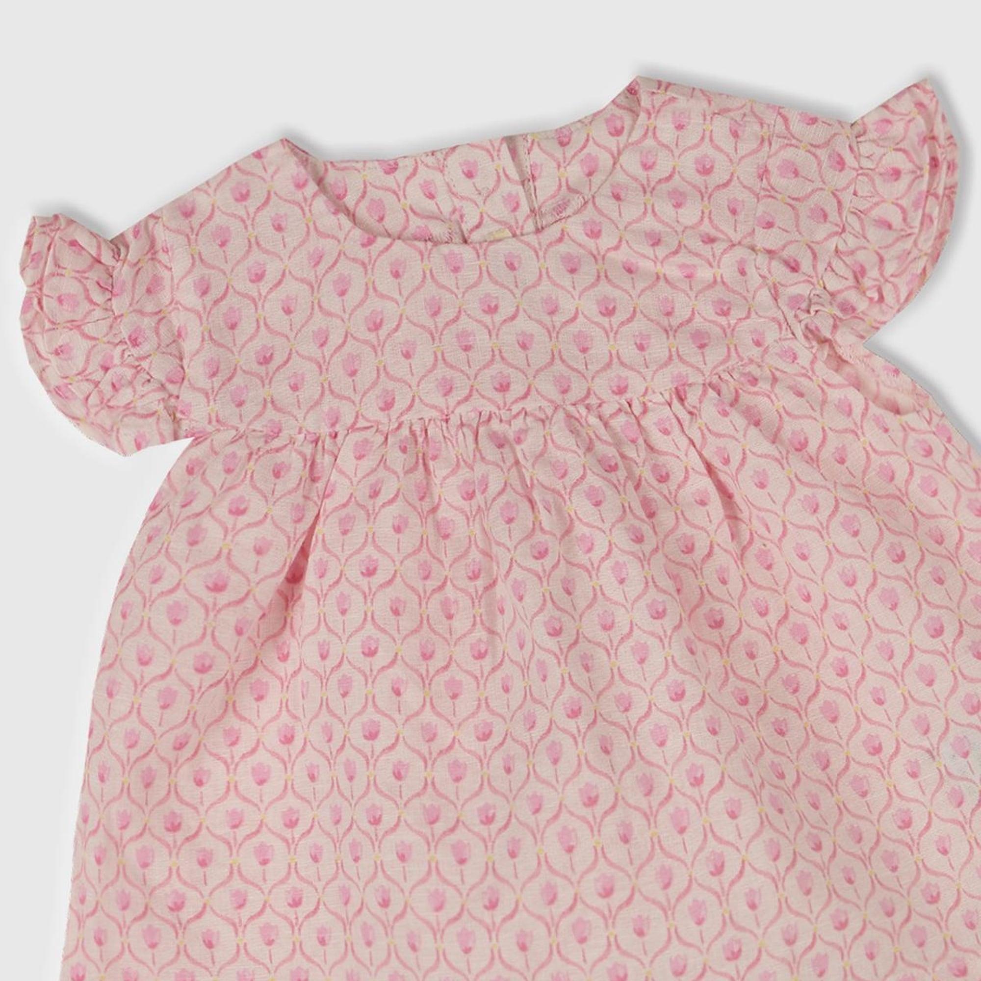 United Colors of Benetton Kız Bebek Elbise 1/18 Ay Q00T