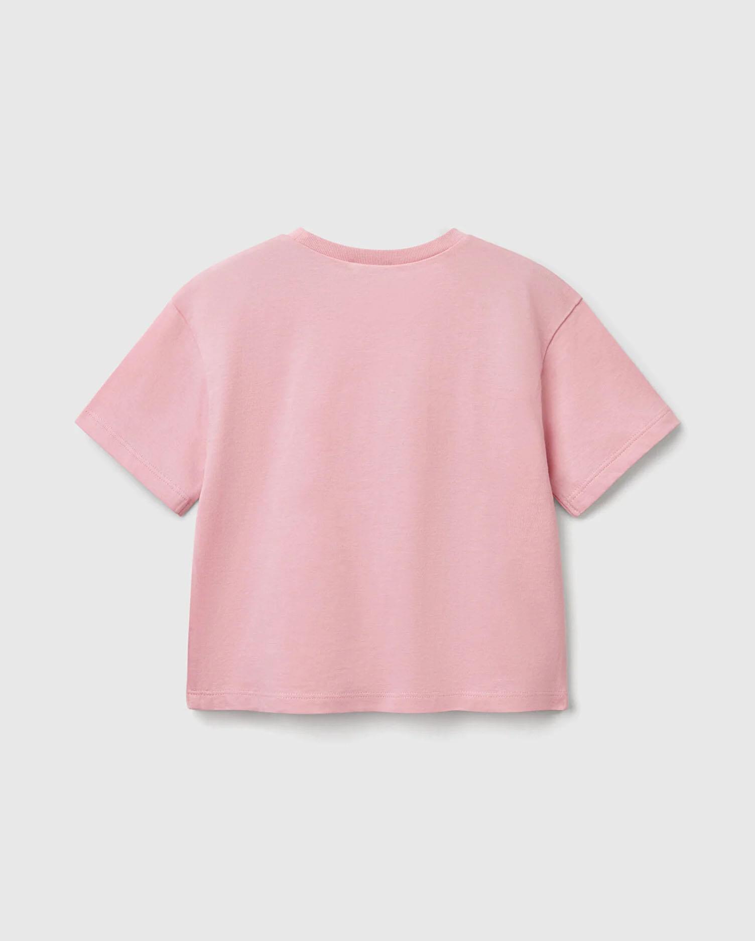 United Colors Of Benetton Kız Çocuk Tshirt 10IK 1/6 yaş
