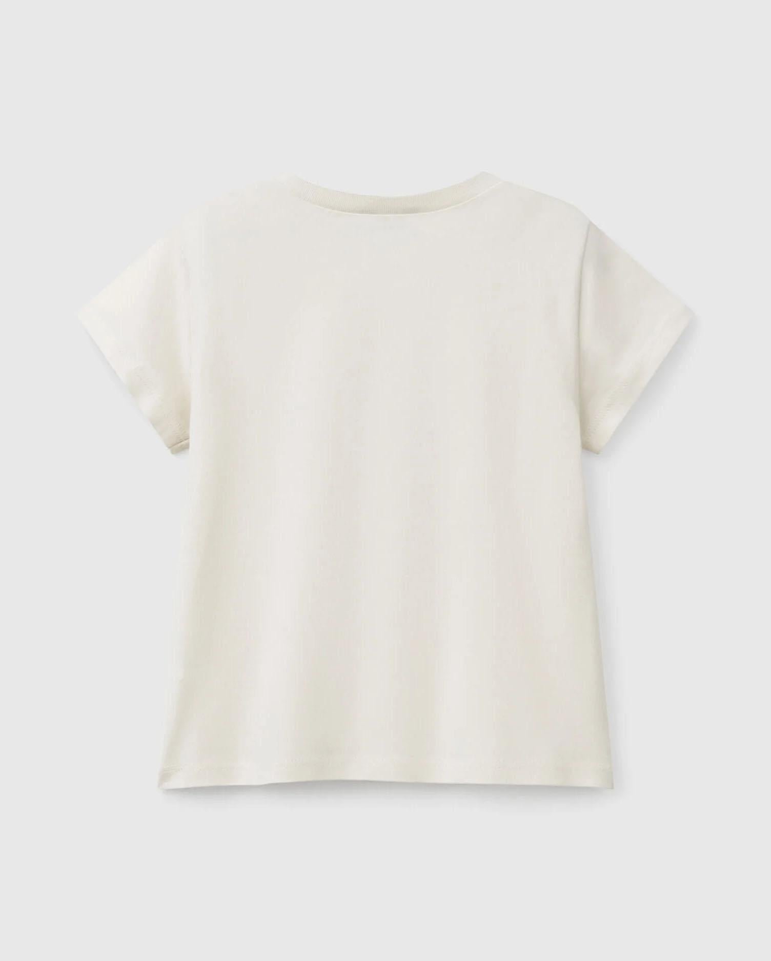 United Colors of Benetton Kız Çocuk Tshirt 10HU 1/6 Yaş