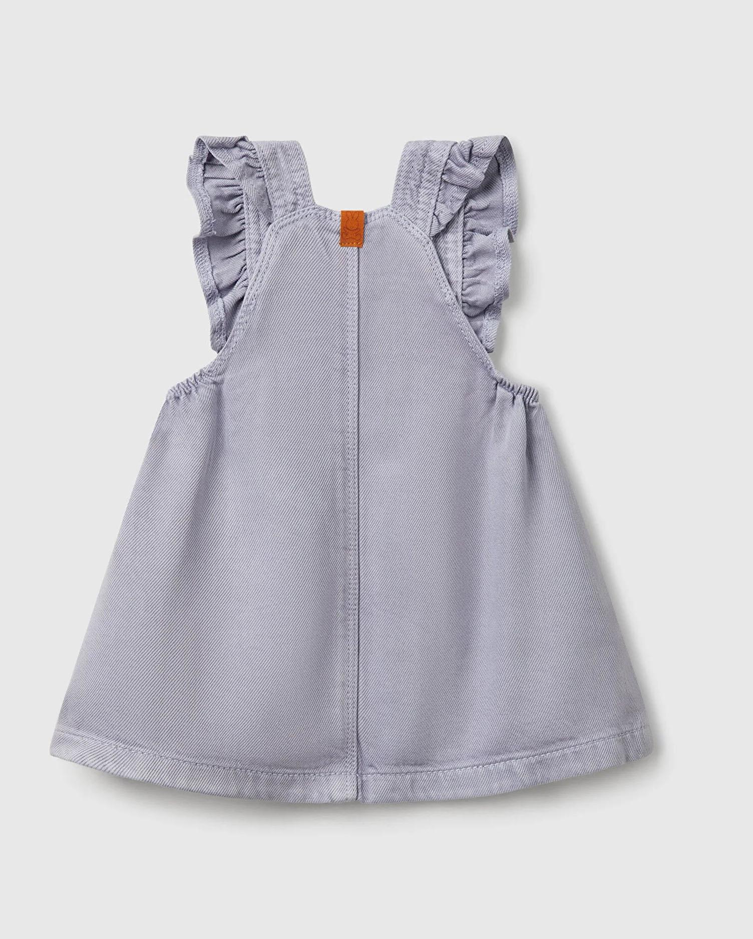 United Colors of Benetton Kız Çocuk Elbise 1/6 Yaş V00M