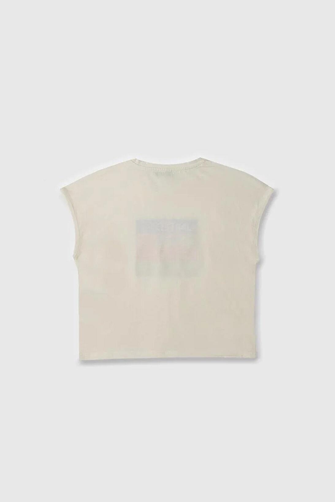 United Colors of Benetton Kız Çoçuk Tsihrt 17062 4/14 yaş