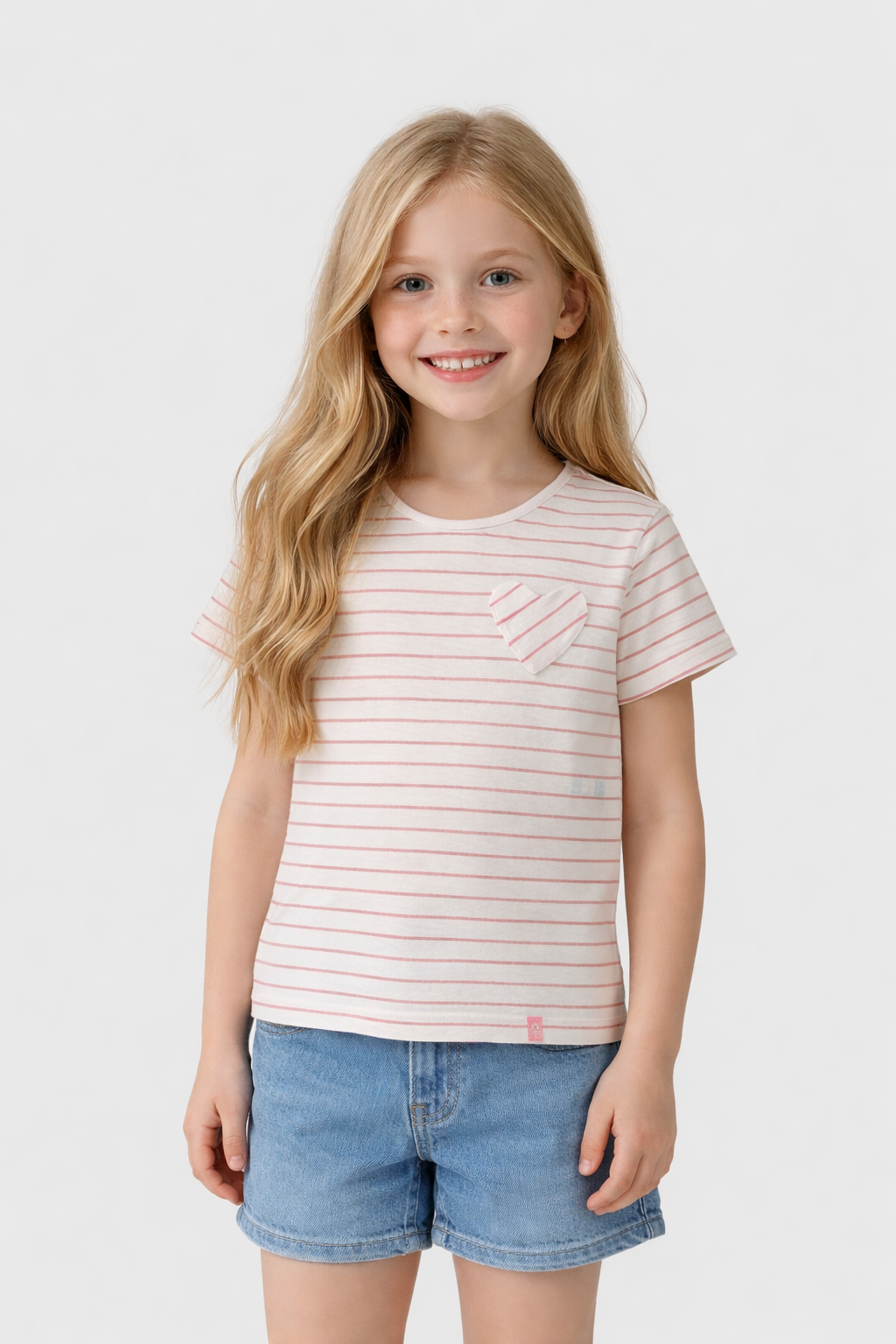 United Colors of Benetton Kız Çocuk Tshirt G22038 4/14 Yaş
