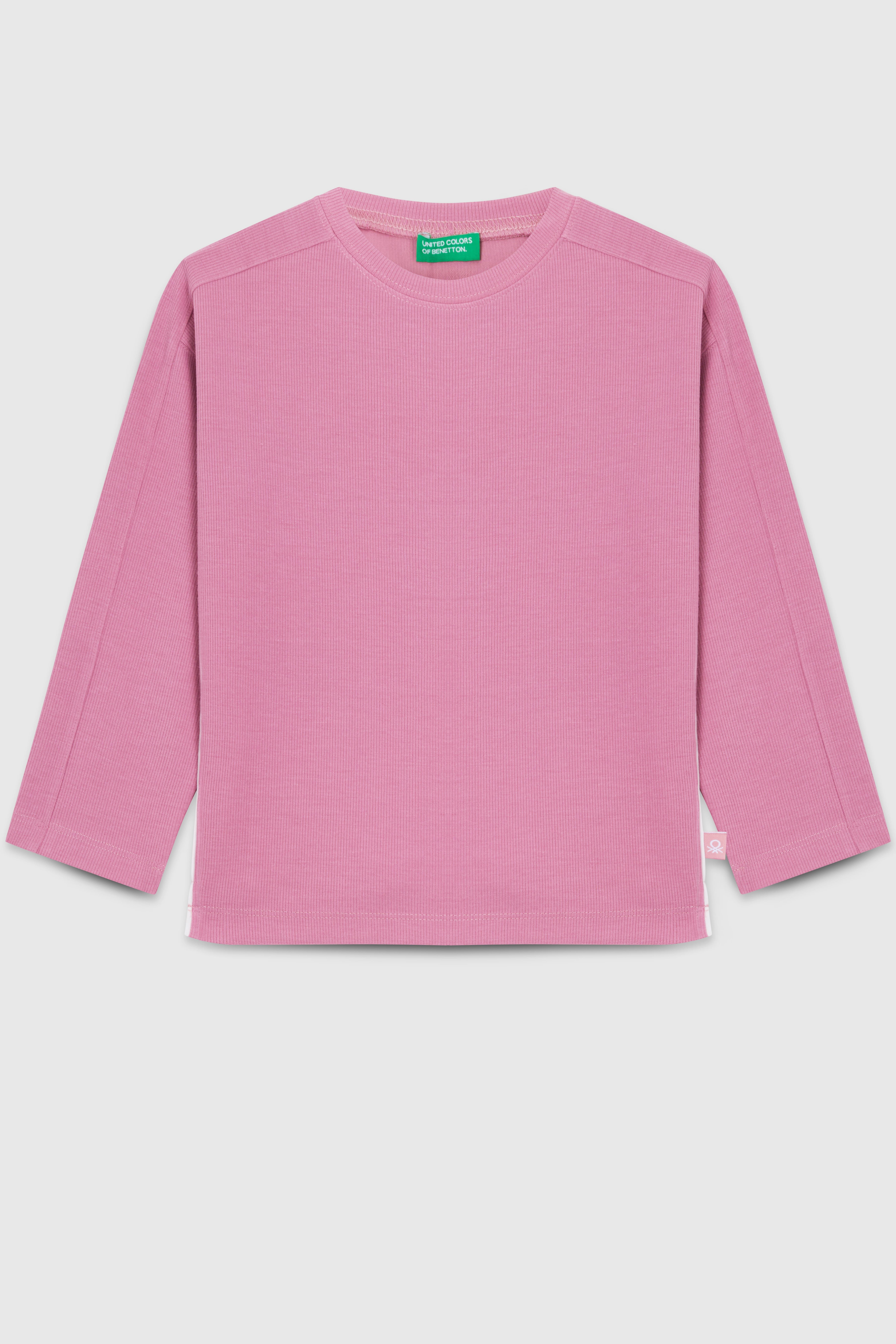 United Colors of Benetton Kız Çocuk Tshirt 23309 4/14 Yaş