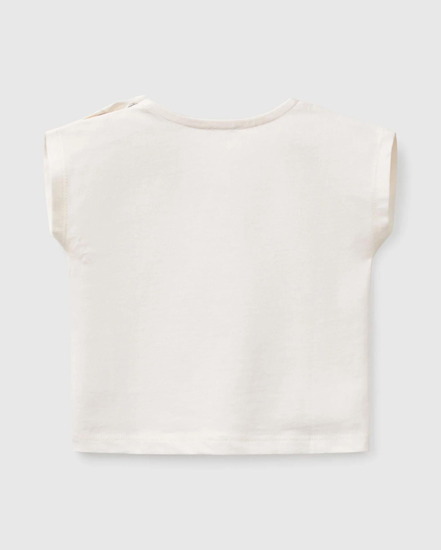 United Colors of Benetton Kız Bebek Tsihrt 105X 1/18 ay