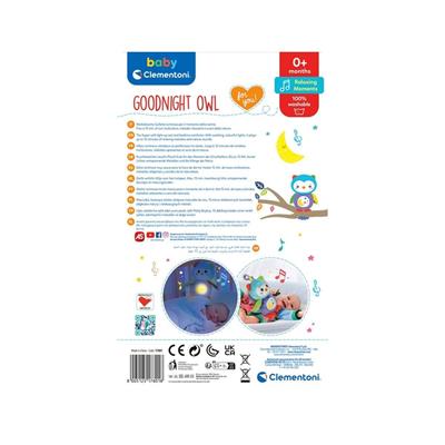 Clementoni Baby Işıklı Pelüş Baykuş 17801