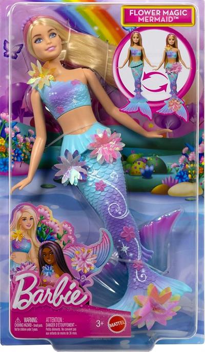 Barbie Büyülü Çicekler Deniz Kızı JDM72
