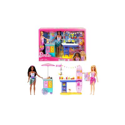 Barbie Malibunun Sahil Yiyecek Standı HNK9
