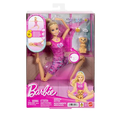 Barbie Sesli ve Işıklı Duyarlı Hareketler Bebeği JJN55