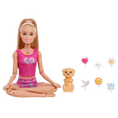 Barbie Sesli ve Işıklı Duyarlı Hareketler Bebeği JJN55