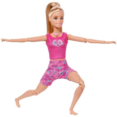 Barbie Sesli ve Işıklı Duyarlı Hareketler Bebeği JJN55