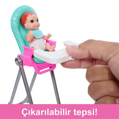 Barbie Skipper Sarı Saçlı Bebek HTK35