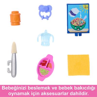 Barbie Skipper Sarı Saçlı Bebek HTK35