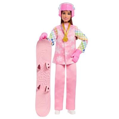 Barbie Snowboard Sporcusu Oyun Seti JKF78