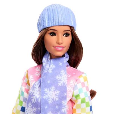 Barbie Snowboard Sporcusu Oyun Seti JKF78