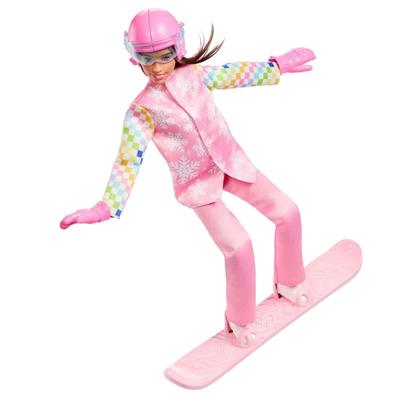Barbie Snowboard Sporcusu Oyun Seti JKF78