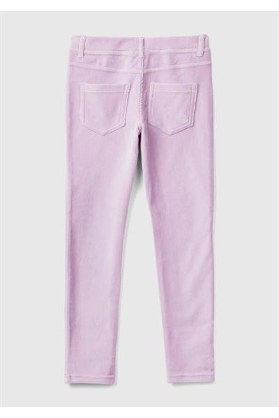 United Colors of Benetton Çocuk Kadife Tayt E00R 6/14 Yaş
