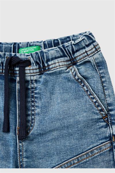 United Colors Of Benetton Erkek Bebek Denim Pantolon F01W