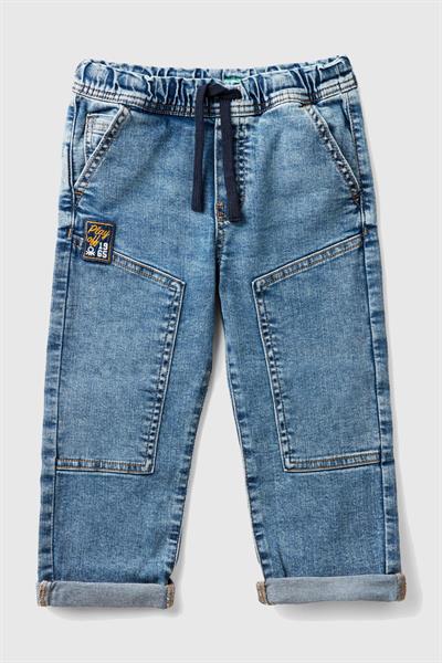 United Colors Of Benetton Erkek Bebek Denim Pantolon F01W
