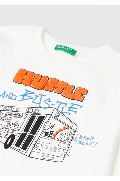 United Colors Of Benetton Erkek Bebek Uzun Kol Tshirt 10FL