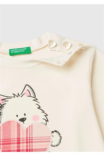 United Colors Of Benetton Kız Bebek Tshirt 10FV