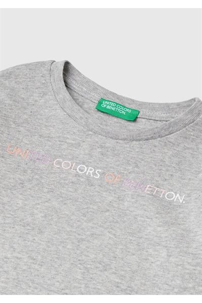 United Colors Of Benetton Kız Bebek Uzun Kol Tshirt 10F7