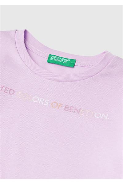 United Colors Of Benetton Kız Bebek Uzun Kol Tshirt 10F7