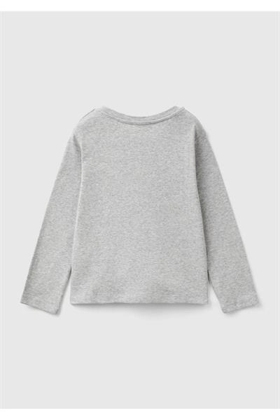 United Colors Of Benetton Kız Bebek Uzun Kol Tshirt 10F7