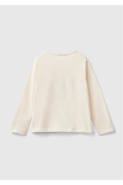 United Colors Of Benetton Kız Bebek Uzun Kol Tshirt 10FG