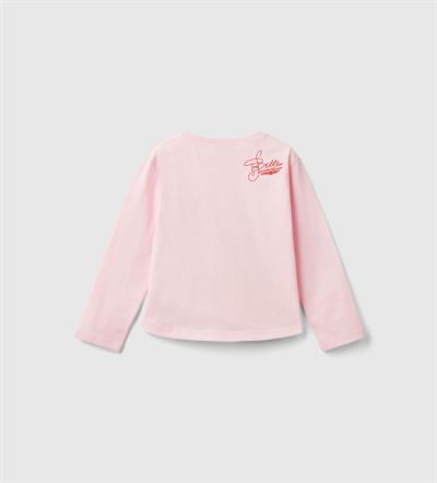 United Colors Of Benetton Kız Bebek Uzun Kol Tshirt 10H8