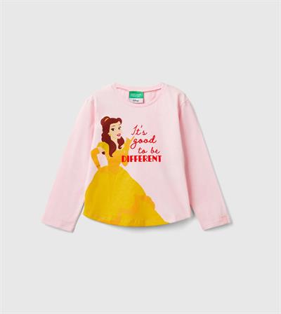 United Colors Of Benetton Kız Bebek Uzun Kol Tshirt 10H8