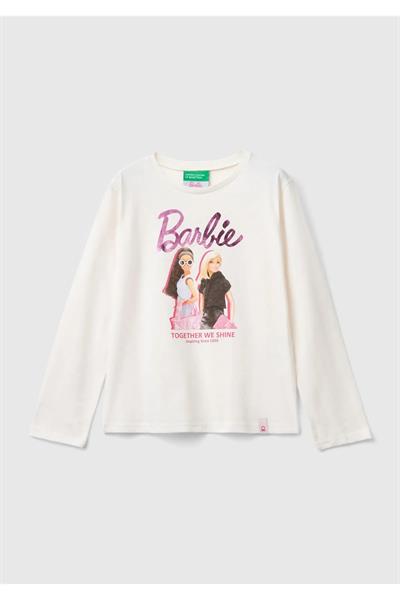 United Colors Of Benetton Kız Çocuk Uzun Kol Tshirt 10ML