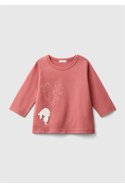 United Colors Of Benetton Yenidoğan Uzun Kol Tshirt 105A