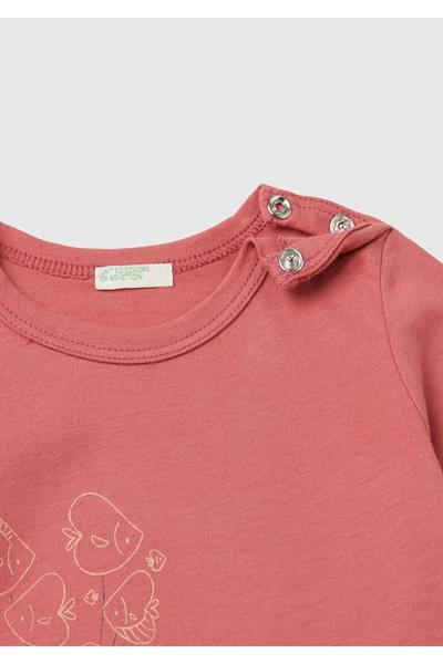 United Colors Of Benetton Yenidoğan Uzun Kol Tshirt 105A