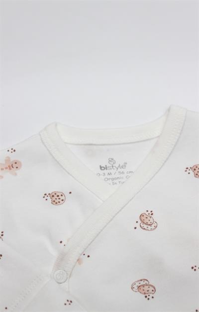 Bistyle Set 3lü Zıbın Takım Cookıes Make Happy BS13117