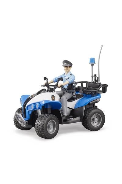 Bruder Atv Polis Aracı & Polis Memuru BR63010