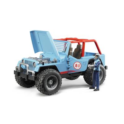 Bruder Jeep Cross Safari Aracı Pilotlu  BR02541