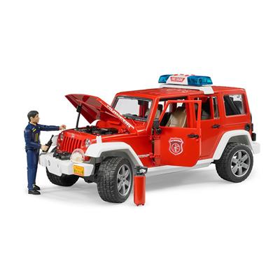 Bruder Jeep Wrangler Rubicon ve İtfaiyeci 02528