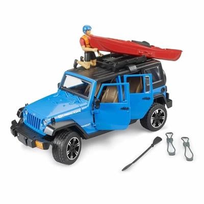 Bruder Jeep Wrangler U. Rubicon, Kano ve Sürücü BR02529