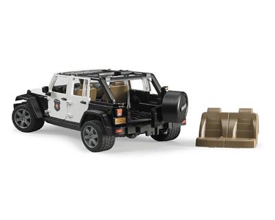 Bruder Jeep Wrangler U.R. Polis Aracı Ve Memur BR02526