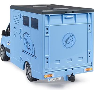 Bruder Mercedes Benz Sprinter At Nakil Aracı Ve Siyah At BR02674