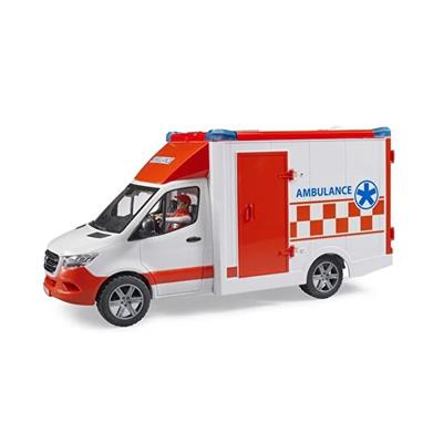 Bruder Mercedes Benz Sprinter Sirenli Ambulans ve Ekibi 2676