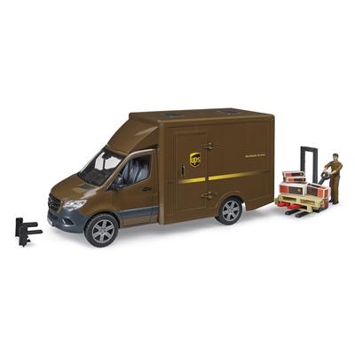Bruder Mercedes Benz Sprinter Ups Kargo Aracı, Transpalet Ve Fıgür BR02678