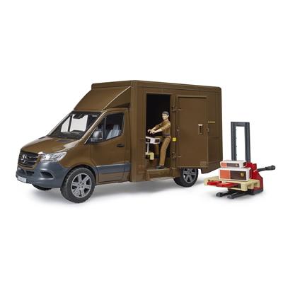 Bruder Mercedes Benz Sprinter Ups Kargo Aracı, Transpalet Ve Fıgür BR02678
