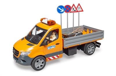 Bruder Mercedes Benz Yol Bakım Aracı ve Elemeanı 02677